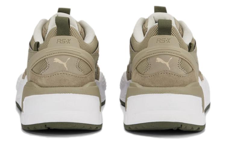 Shop PUMA RS-X 防滑耐磨 低筒 運動休閒鞋 男女同款 白棕色