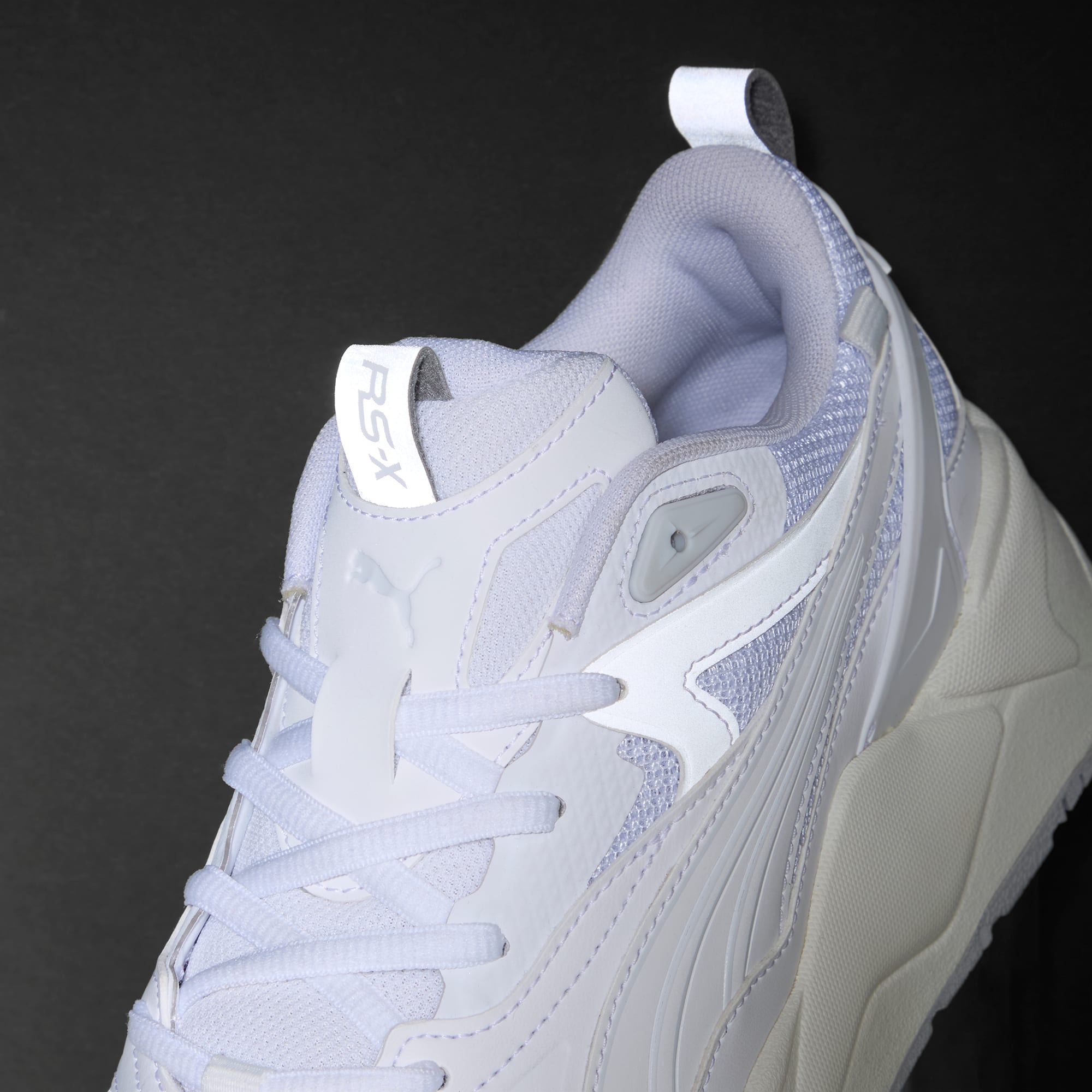 Sizing 푸마 RS-X 이펙트 라이트 온 리플렉티브 스니커즈 400995-02