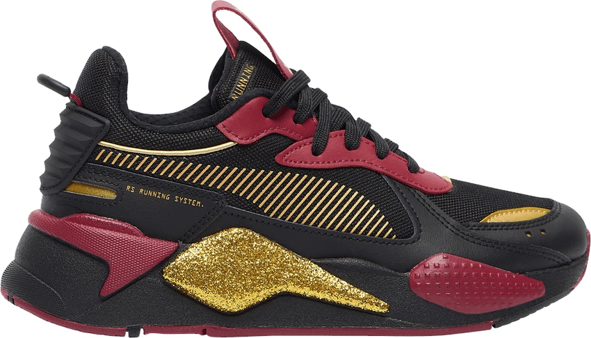 Puma red best sale and gold