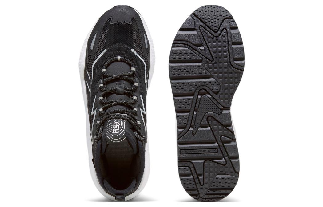 Shop PUMA RS-X 減震耐磨 高筒 生活休閒鞋 男女款 黑白