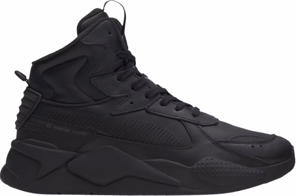 Puma RS-X Mid Kulit 'Triple Black' 389211-01 Buy Puma RS-X Mid Kulit 'Triple Black' 389211-01