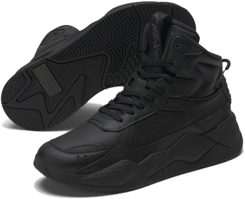 Puma RS-X Mid Leather 'Triple Black' 389211-01 Lookbook Puma RS-X Mid Leather 'Triple Black' 389211-01