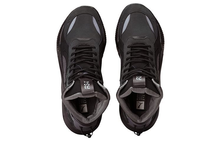 Lookbook 彪马RS-X 中帮“黑色沥青”军事款式 380414-01