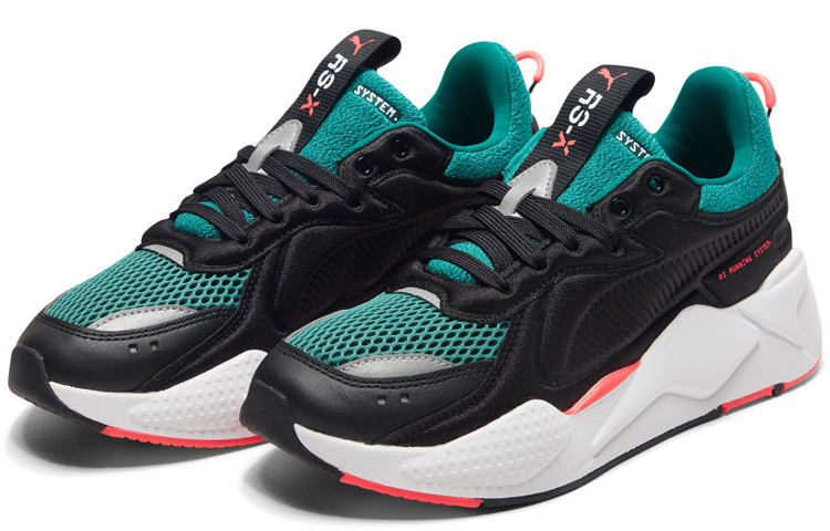 Lookbook Puma RS-X Softcase Negro Verde 369819-06