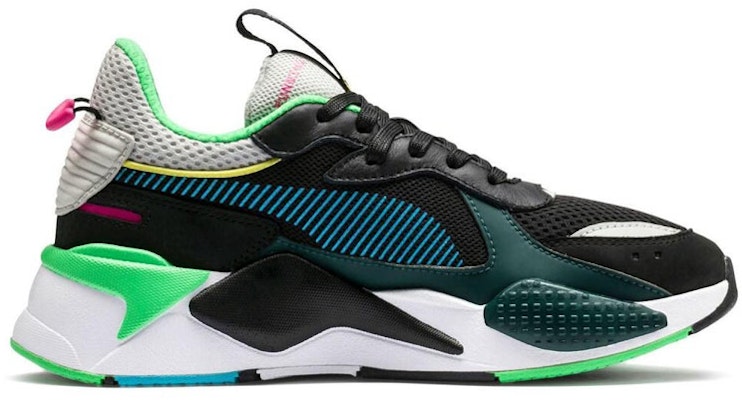 푸마 RS-X 토이즈 블랙/그린/화이트 369449-13 Order 푸마 RS-X 토이즈 블랙/그린/화이트 369449-13