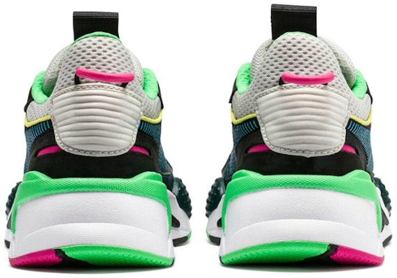 푸마 RS-X 토이즈 블랙/그린/화이트 369449-13 Shop 푸마 RS-X 토이즈 블랙/그린/화이트 369449-13