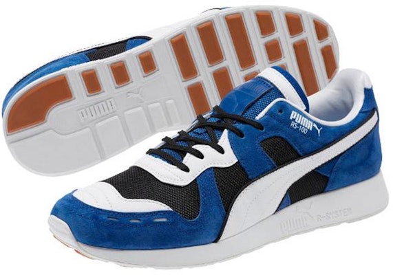 푸마 RS-100 블루 블랙 화이트 (Puma RS-100 Blue Black White) 368264-01 Purchase 푸마 RS-100 블루 블랙 화이트 (Puma RS-100 Blue Black White) 368264-01