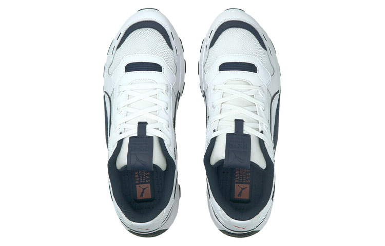 Lookbook Puma RS 2.0 Core Baskets Basses Running Blanc/Bleu 374992-06