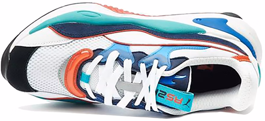 Puma Rs-2K Internet Eksplorasi Putih/Biru/Merah Sepatu Sneakers Rendah 373309-11 Lookbook Puma Rs-2K Internet Eksplorasi Putih/Biru/Merah Sepatu Sneakers Rendah 373309-11