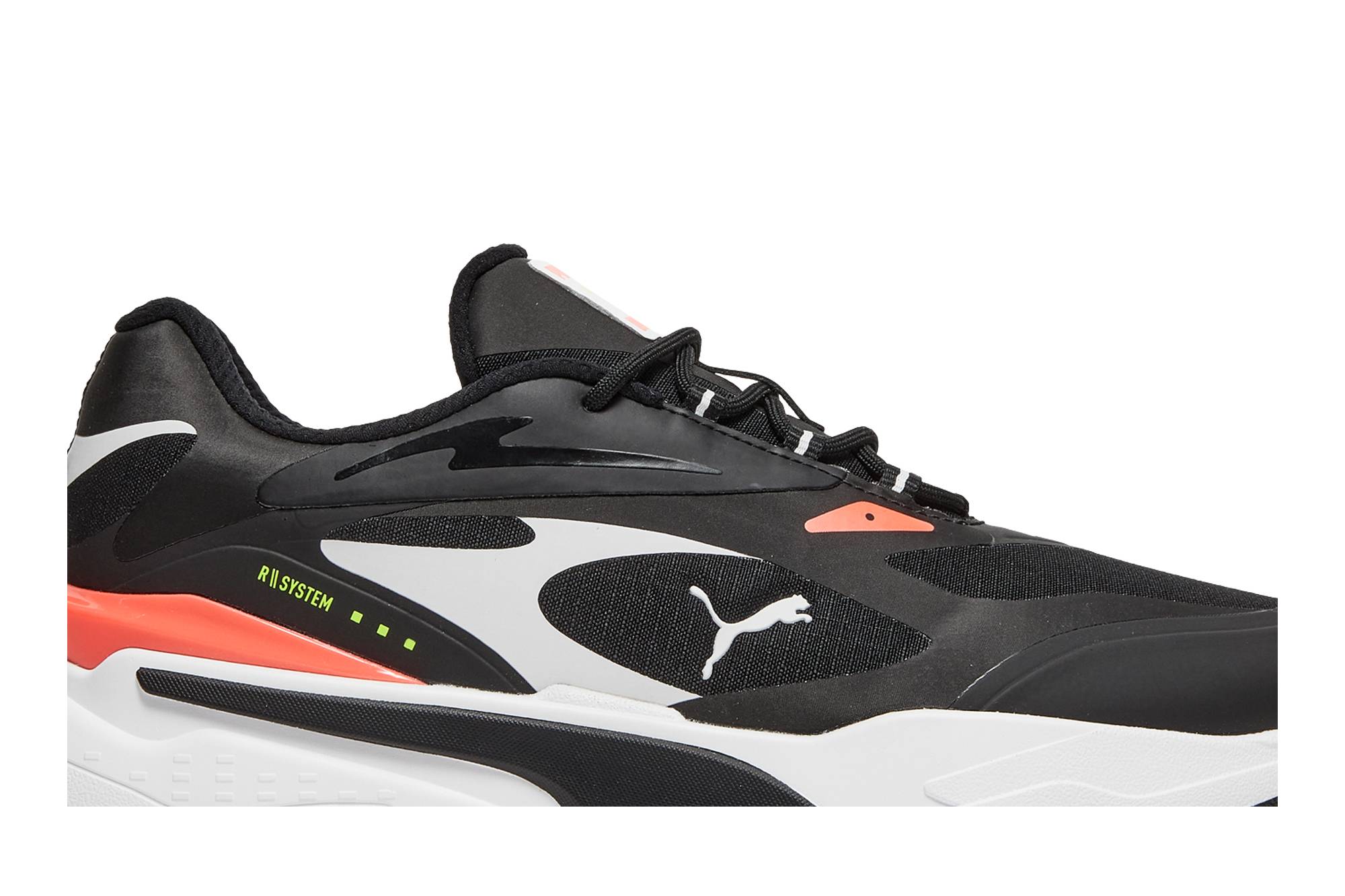 Order プーマ RS-Fast Tech "ブラック ファイアリーコーラル" 380191-02