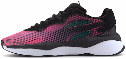 Puma Rs-Pure Motion Trainers Black/Pink 371158-02 Puma Rs-Pure Motion Trainers Black/Pink 371158-02