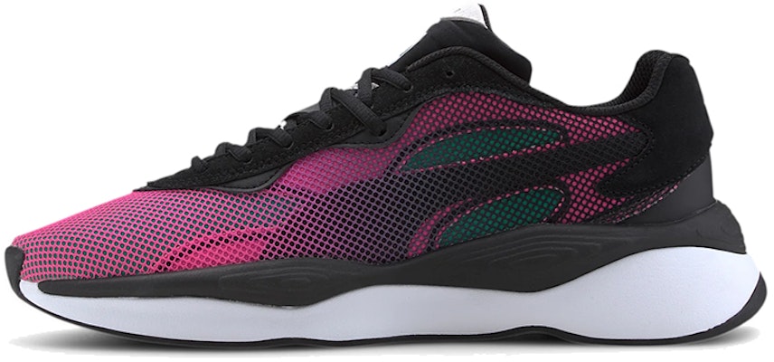 Puma Rs-Pure Motion Trainers Black/Pink 371158-02 Buy Puma Rs-Pure Motion Trainers Black/Pink 371158-02