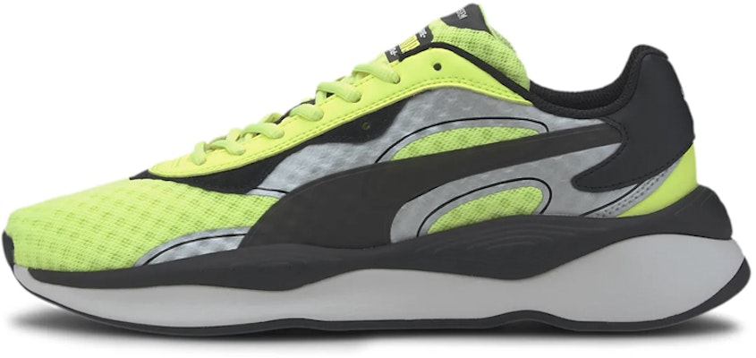 Puma Rs-Pure Vision Trainers Yellow/Black 371157-03 Buy Puma Rs-Pure Vision Trainers Yellow/Black 371157-03