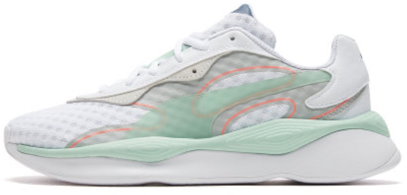 Puma Rs-pure Vision Low Top Shoes/Sneakers White Green 371157-02 Buy Puma Rs-pure Vision Low Top Shoes/Sneakers White Green 371157-02