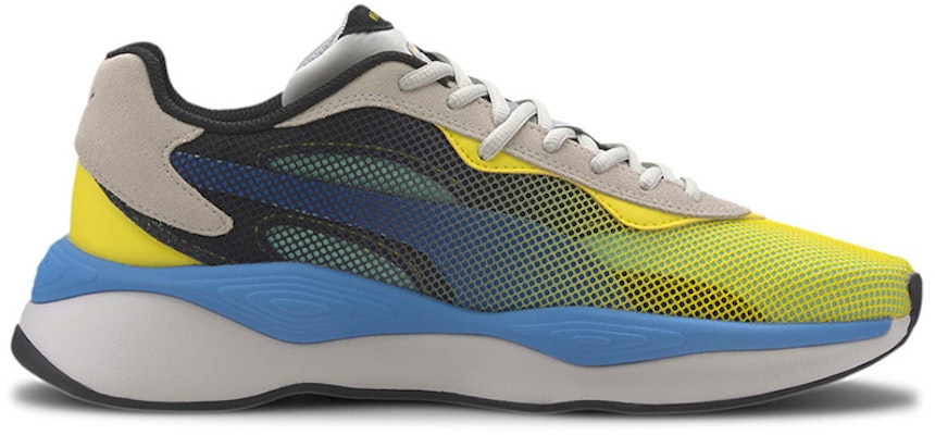 Puma Rs-Pure Motion Trainers Grey/Yellow/Blue 371158-03 Order Puma Rs-Pure Motion Trainers Grey/Yellow/Blue 371158-03