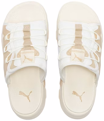 PUMA Rs-slide 2 耐磨防滑 運動拖鞋 男女同款 米白色 Shop PUMA Rs-slide 2 耐磨防滑 運動拖鞋 男女同款 米白色