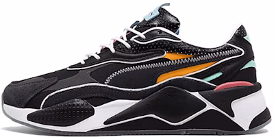 Puma Rs-X3 Fairgrounds 'Black White Orange' 380251-01 Puma Rs-X3 Fairgrounds 'Black White Orange' 380251-01