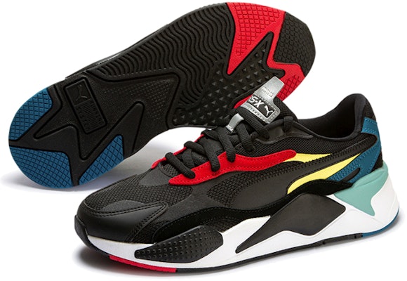 Puma Rs-x3 Puzzle 'Hitam Putih Kuning' 371570-25 Lookbook Puma Rs-x3 Puzzle 'Hitam Putih Kuning' 371570-25