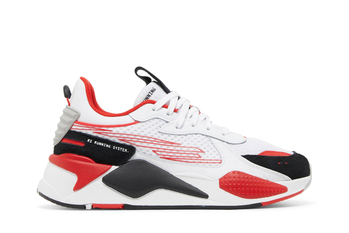 Puma RS-X 'White High Risk Red'