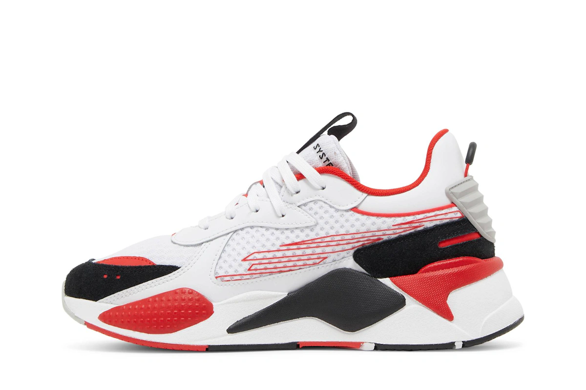 Puma RS-X 'White High Risk Red'
