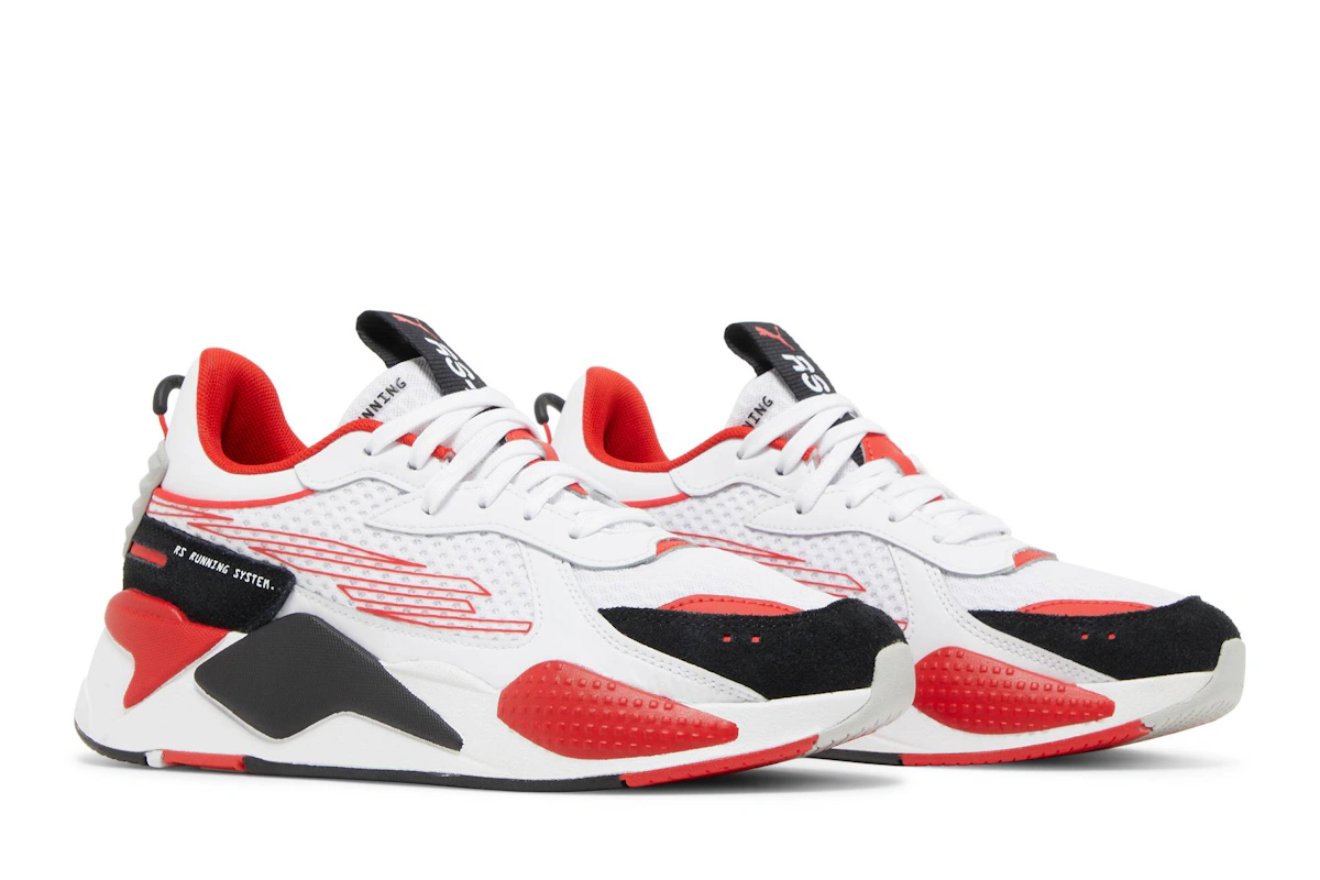 Puma RS-X 'White High Risk Red'