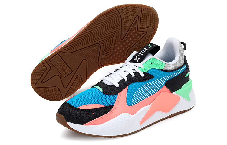 Lookbook Puma RS-X Hard Drive 'Biru Jingga Hijau' 369818-10