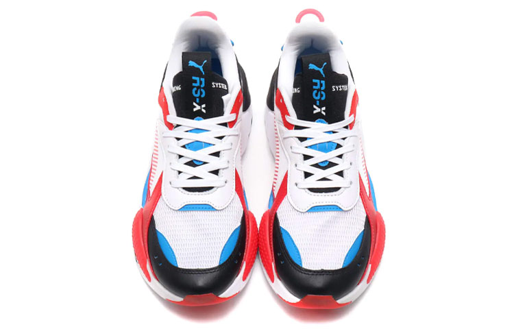 Lookbook Kasut Lari Puma Rs-X Lights Putih/Merah/Biru 371781-01