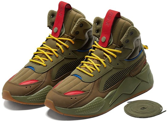 Puma Rs-x Mid C Militia Wtr 'Green Red Yellow' 385521-01 Lookbook Puma Rs-x Mid C Militia Wtr 'Green Red Yellow' 385521-01