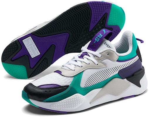彪馬 Rs-X Tech 紫綠白 低幫運動鞋 Purchase 彪馬 Rs-X Tech 紫綠白 低幫運動鞋