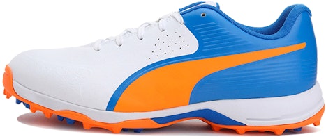 Puma Rubber Cricket Low 'White Blue Yellow' 106469-04 Puma Rubber Cricket Low 'White Blue Yellow' 106469-04