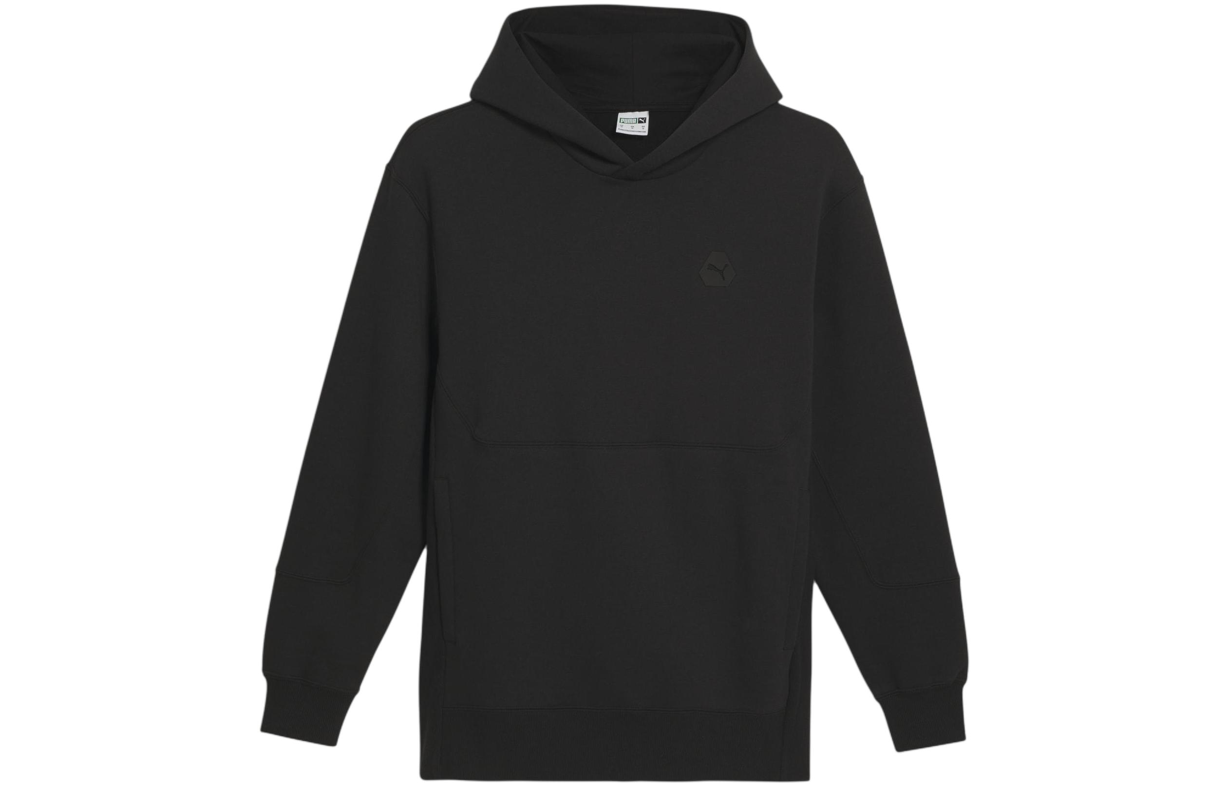 Puma Rudagon Logo Hoodie Black Pullover Long-Sleeve Sweatshirt 623612-01