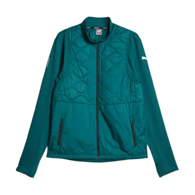 Puma RUN CLOUDSPUN Windproof Soft Quick-Dry Jacket Peacock Green 524613-43