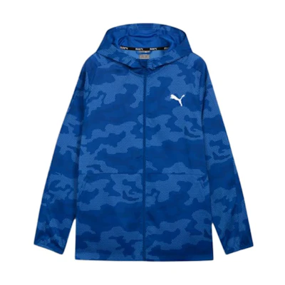 Puma RUN FAVORITE Long-Sleeve Sweat-Wicking Jacket - Cobalt Glaze 525605-91