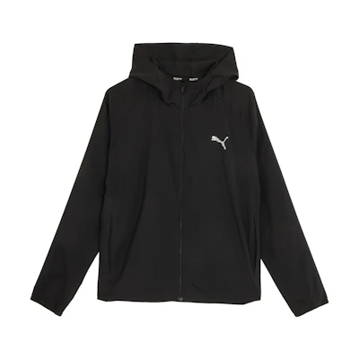 Puma Run Favorite Woven Hooded Jacket Black Casual Long-Sleeve 523673-01