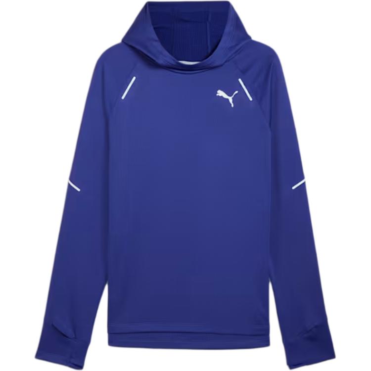 Puma Run Favourite SS24 Mesh Hoodie Blueberry Color 525787-27