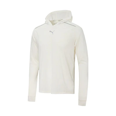 Puma RUN WOOL White Mid-Layer Hoodie for Running 520862-73