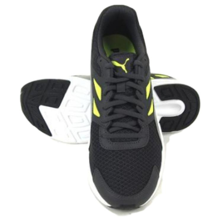 Lookbook Puma 運動跑鞋 減震防滑低筒 黑黃色