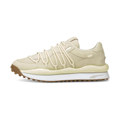 Puma Lace Rider Prm Shoes Khaki/White