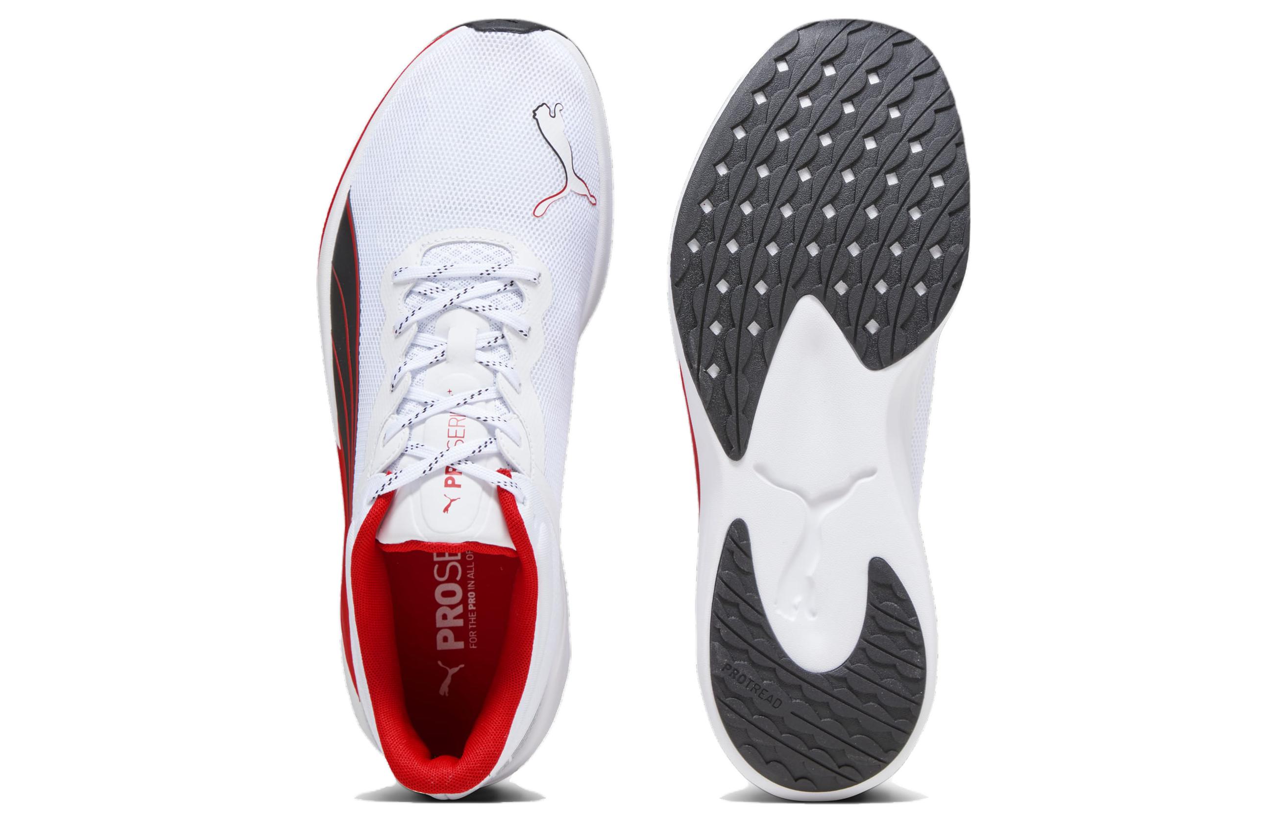 Shop Puma Running Low 'Blanco Rojo' 377995-14