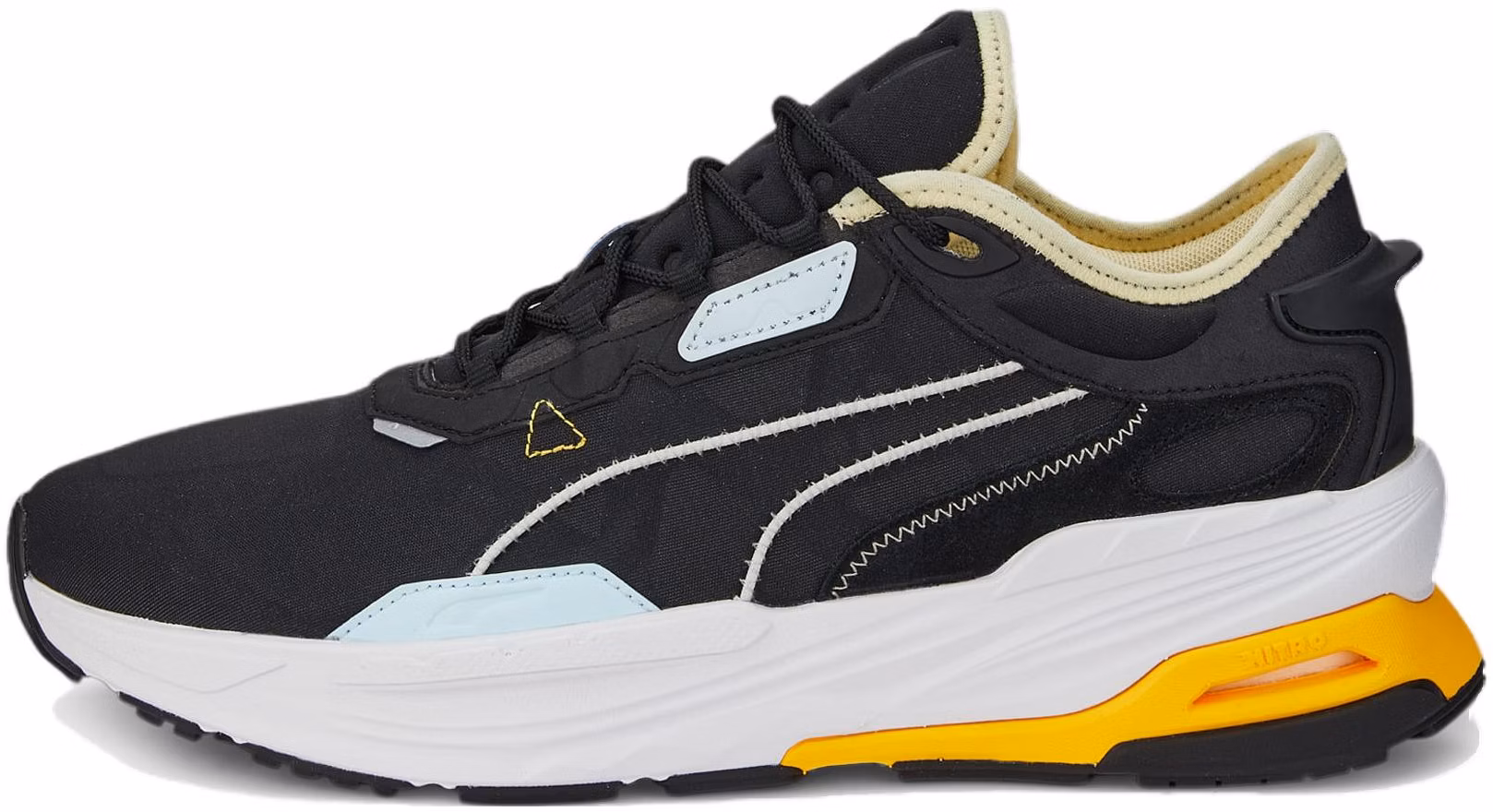 Puma shoes 2025 yellow and black