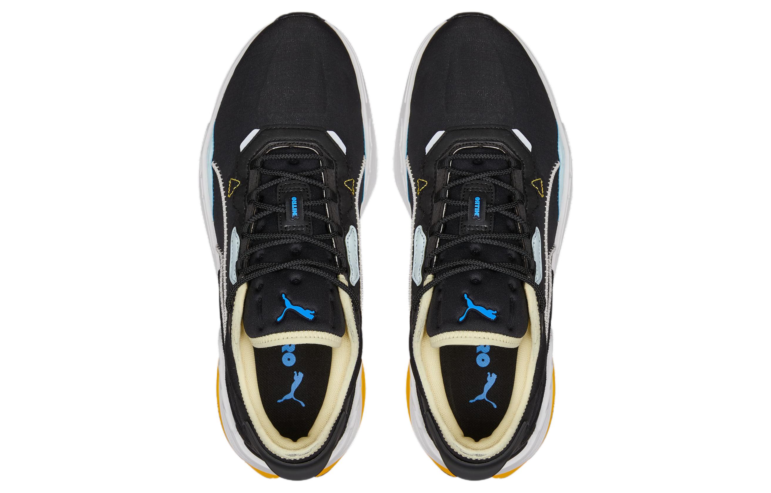 Shop Puma Extent Nitro Europa 'Hitam Abu-Abu Kuning' 385555-02