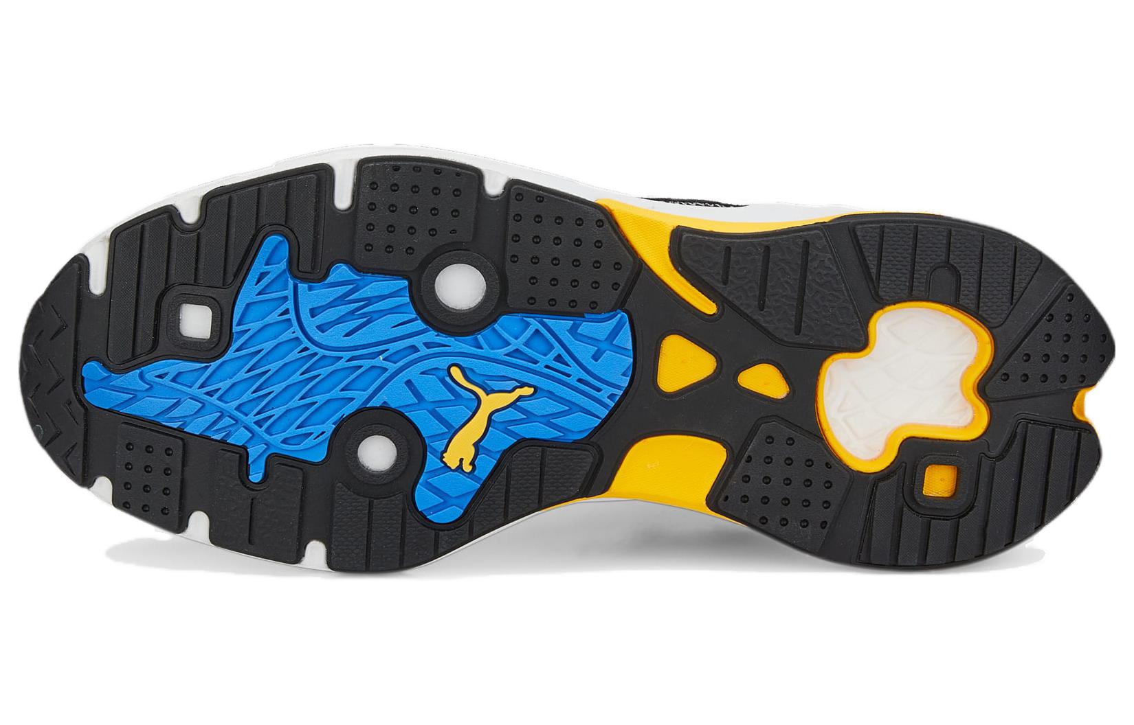 Details for Puma Extent Nitro Europa 'Hitam Abu-Abu Kuning' 385555-02