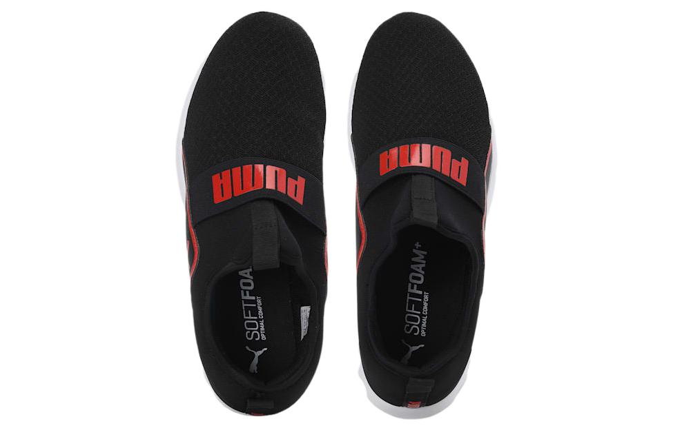 Lookbook Zapatillas Puma para Correr Bajas 'Negro Rojo' 376757-02