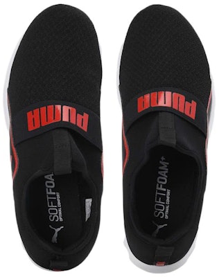 Kasut Larian Puma Rendah 'Hitam Merah' 376757-02 Lookbook Kasut Larian Puma Rendah 'Hitam Merah' 376757-02