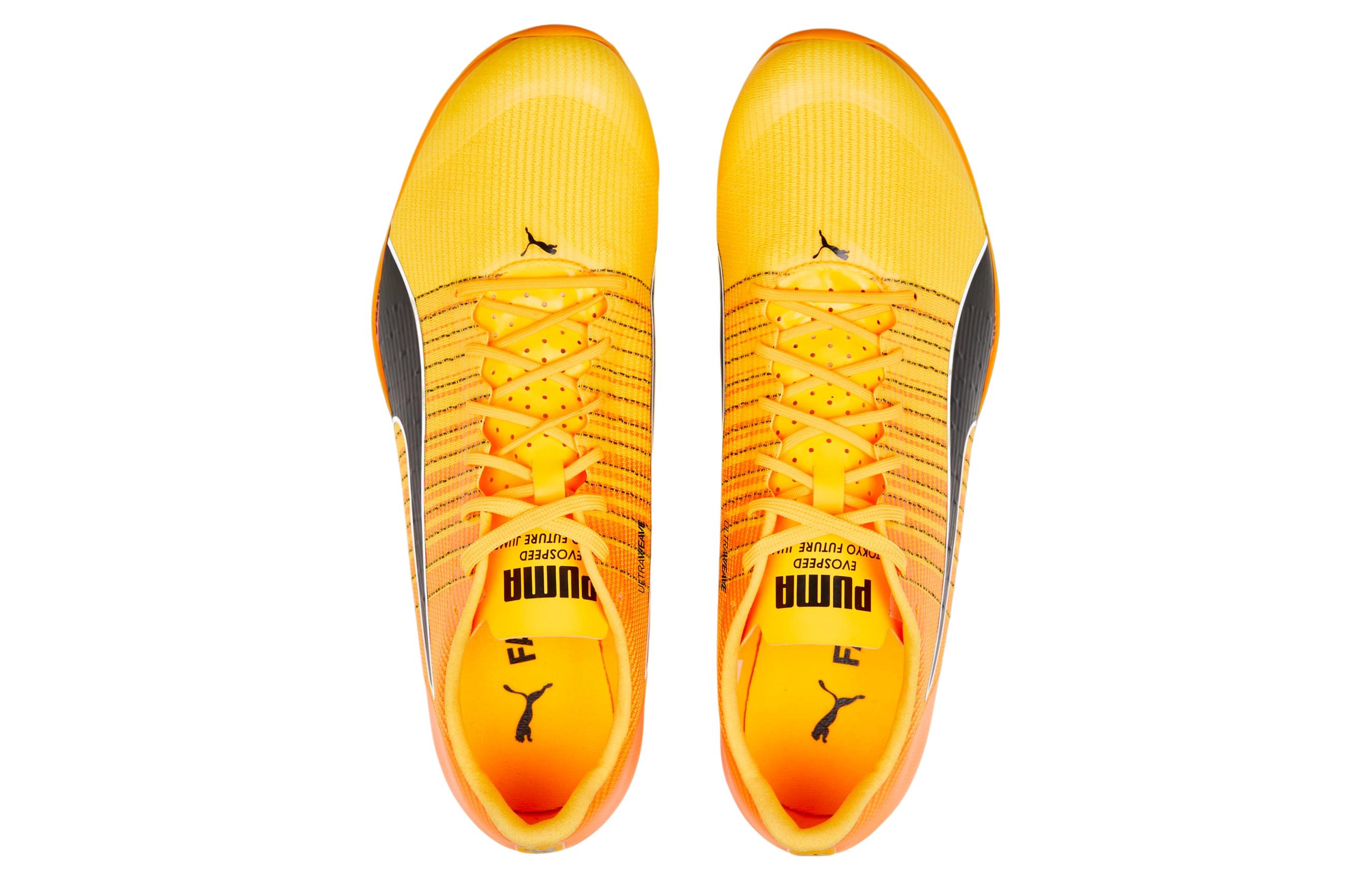 Shop Kasut Lari Puma Rendah 'Oren-Hitam' 378949-01