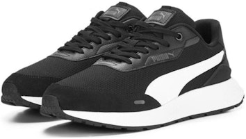 PUMA Runtamed 舒適 耐磨輕便 低筒 生活休閒鞋 男女同款 黑白色 Lookbook PUMA Runtamed 舒適 耐磨輕便 低筒 生活休閒鞋 男女同款 黑白色