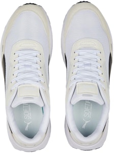 プーマ ランテイムド プラス 白黒フロスティッドアイボリー 391250-02 Shop プーマ ランテイムド プラス 白黒フロスティッドアイボリー 391250-02