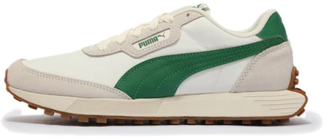 PUMA Runtamed Retro Comfortable Low-Top Casual Shoes White Green 401605-01 PUMA Runtamed Retro Comfortable Low-Top Casual Shoes White Green 401605-01