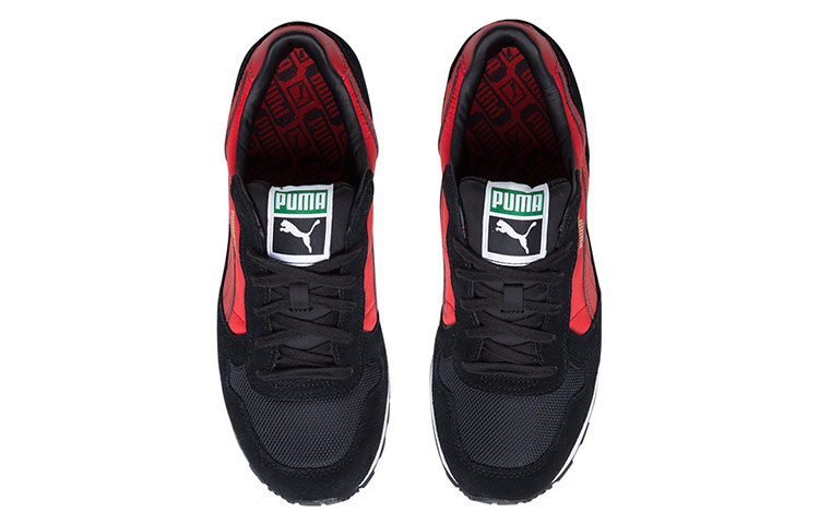 Lookbook プーマ RX 727 レッド/ブラック 359729-14