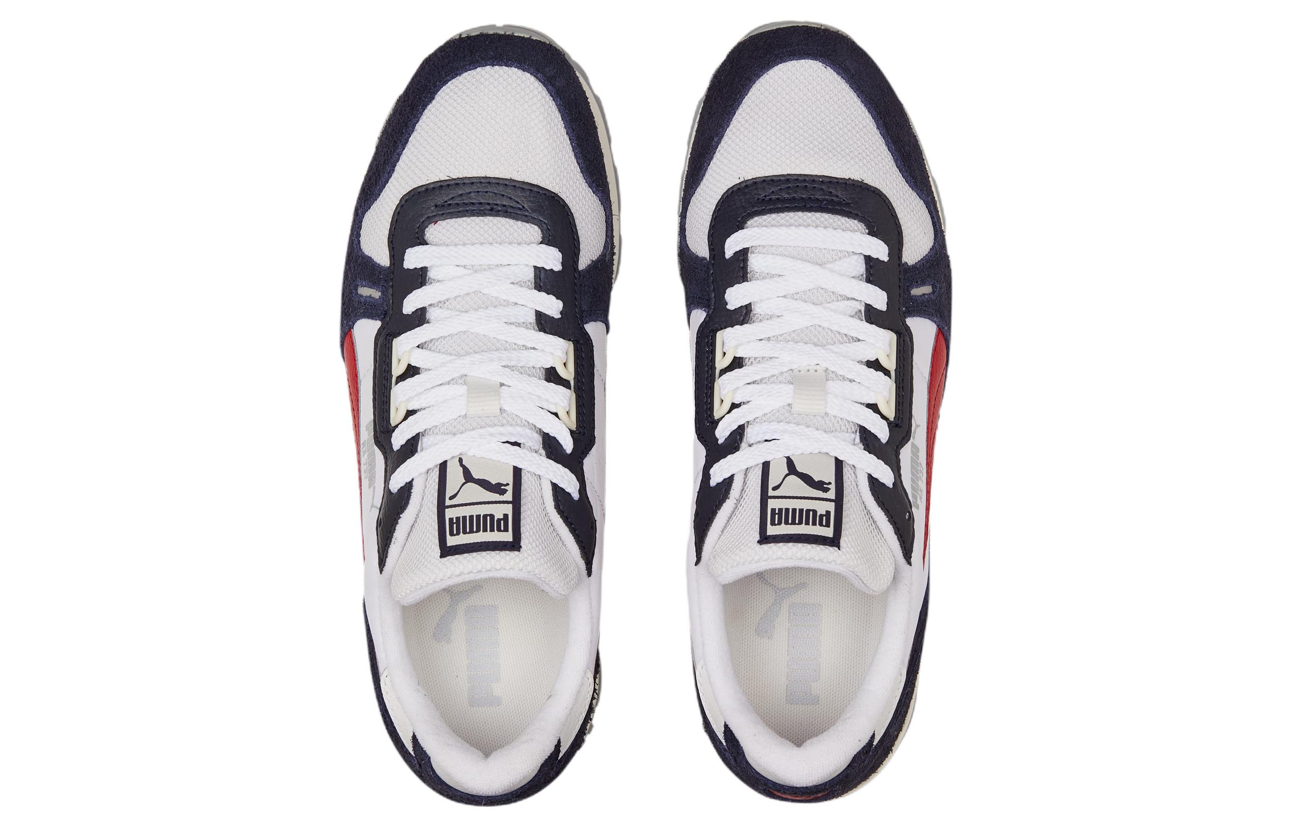 Shop プーマ RX 737 ニューヴィンテージ 白黒赤 387573-02